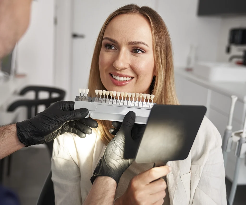 Cosmetic dental restoration options
